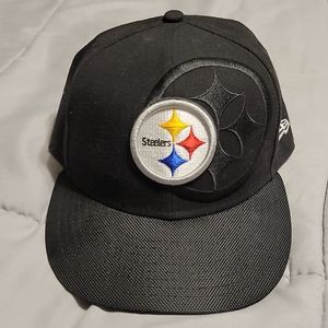 Pittsburgh Steelers flat billed fitted hat
